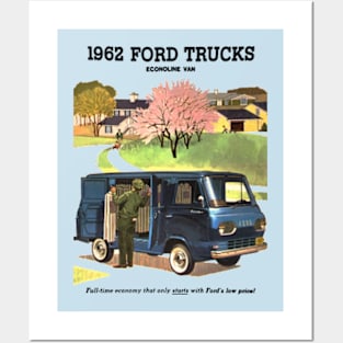 1962 FORD TRUCKS - advert Posters and Art